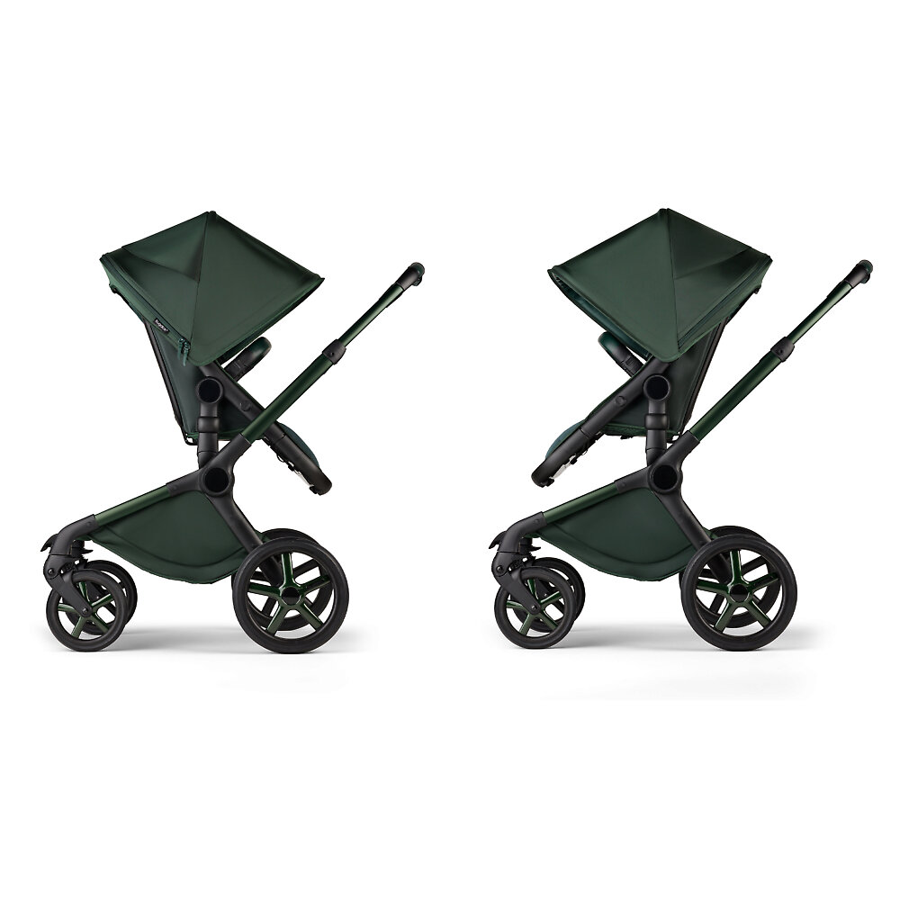 Bugaboo Fox5 коляска 2 в 1 Noir Limited Edition Midnight Green complete - фото  5