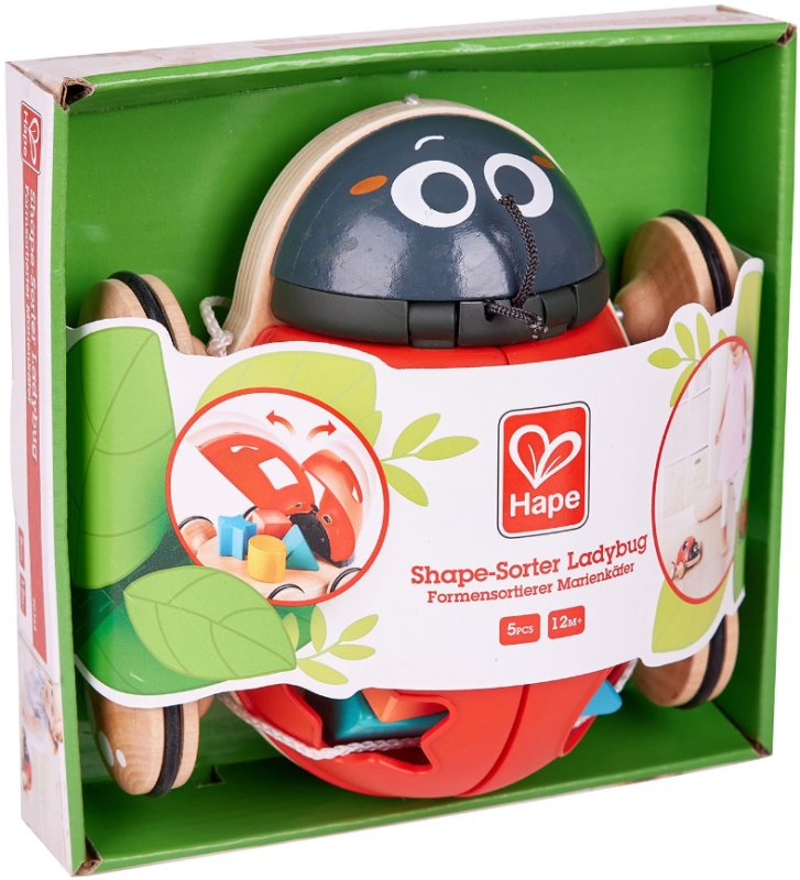 Hape каталка - сортер Божья коровка - фото  5