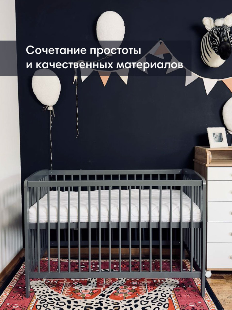 OLANT кровать Сова (Sova) графит - фото  3