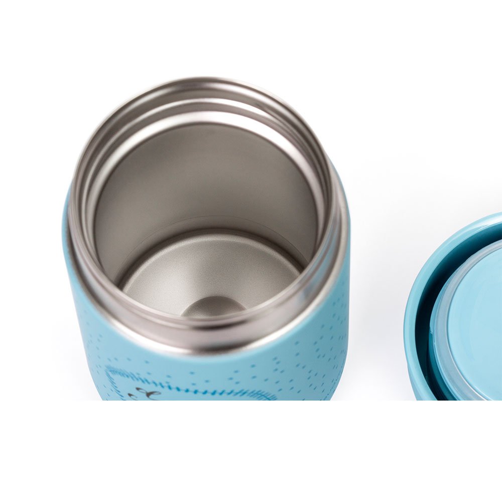 Suavinex термос для еды 350 мл Meaningful Life голубой - фото  3