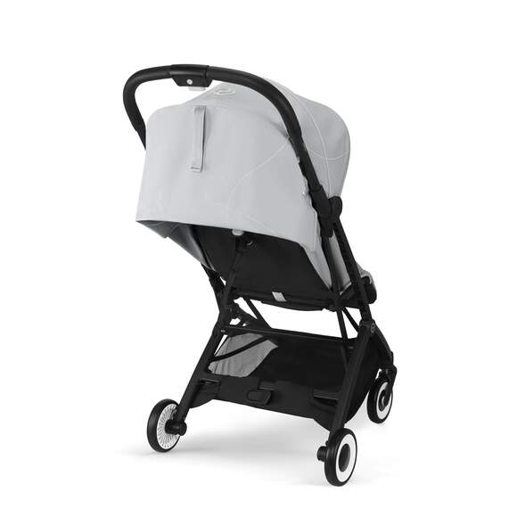 Cybex Коляска Orfeo BLK Fog Grey с дождевиком и бампером - фото  3