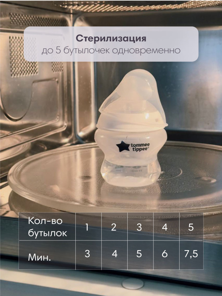 Tommee Tippee бутылочка для кормления Natural Start®, 260 мл., 0+ NEW - фото  10