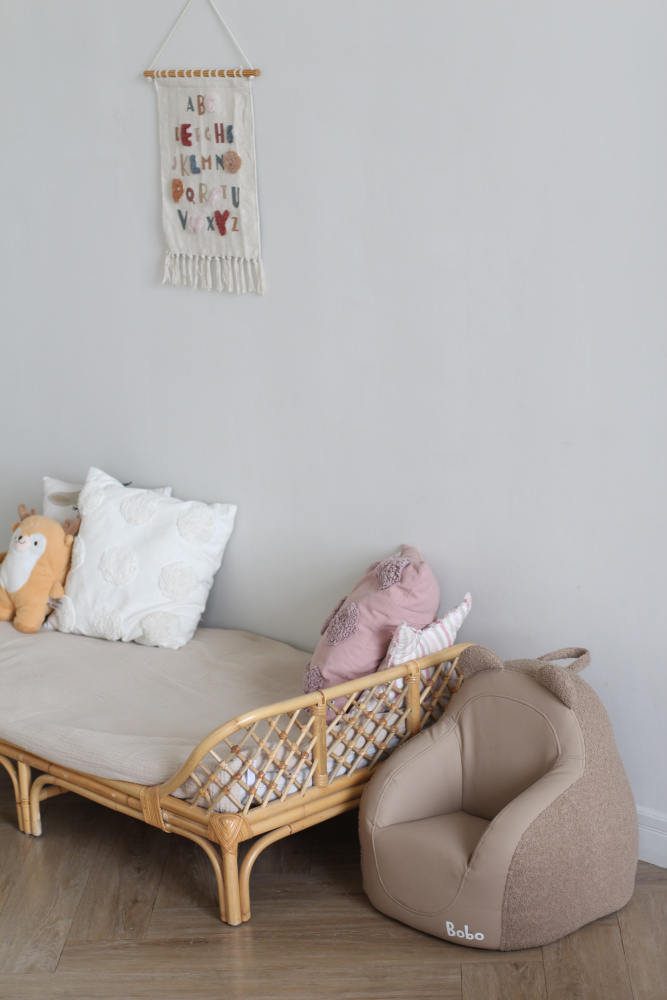 Фабрика облаков кресло детское интерьерное Bobo Beige Nut - фото  6