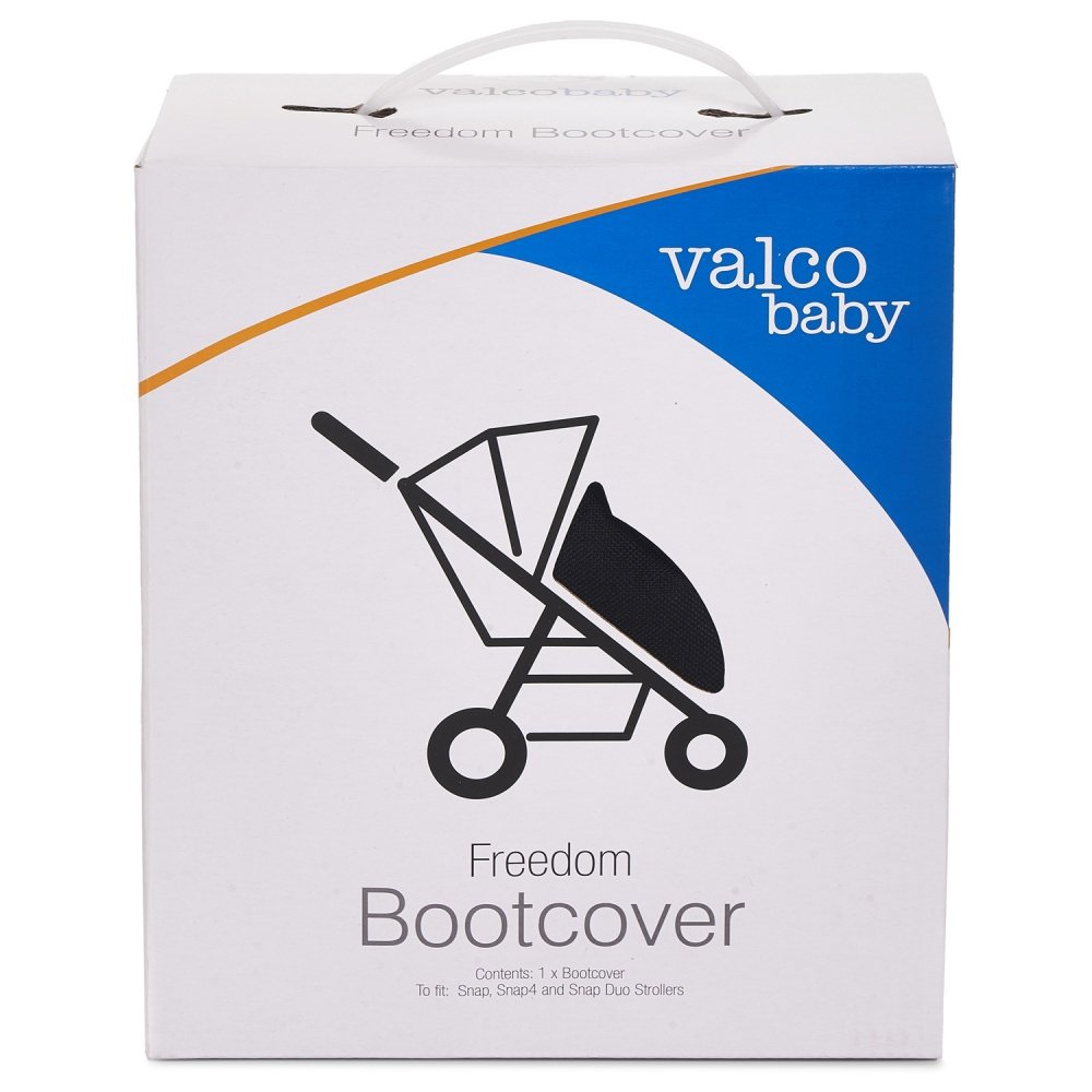 Valco baby Муфта для ног Boot Cover Snap, Snap 4 / Coal Black