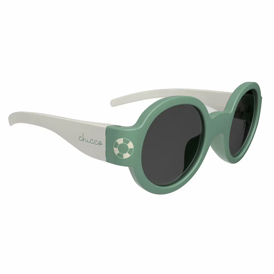 Chicco очки солнцезащитные 0мес+ Green Smoky зеленый