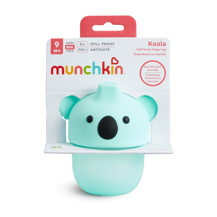 Munchkin чашка поильник Animal Sippy  237 мл. Коала - фото  7