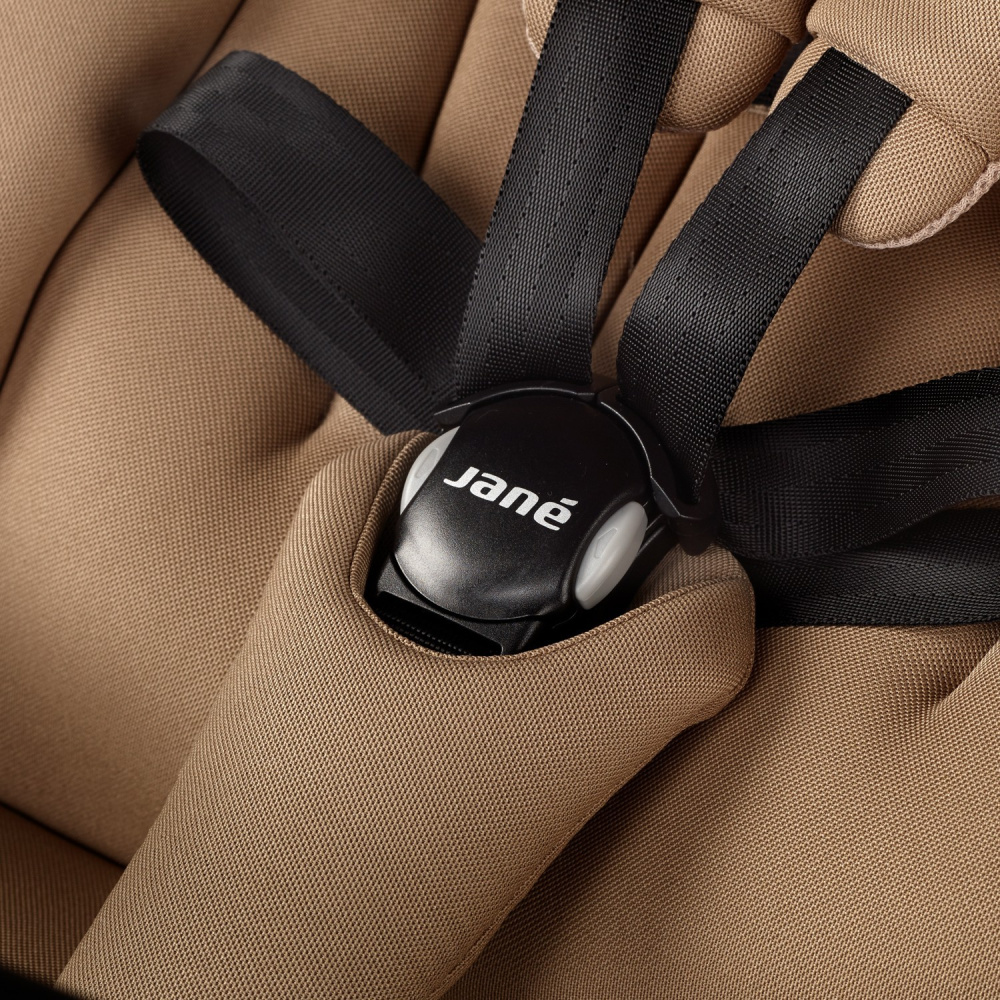 JANE Коляска 3 в 1 Keep+Sleep SeSame+Kombibaby Matt Black - фото  24