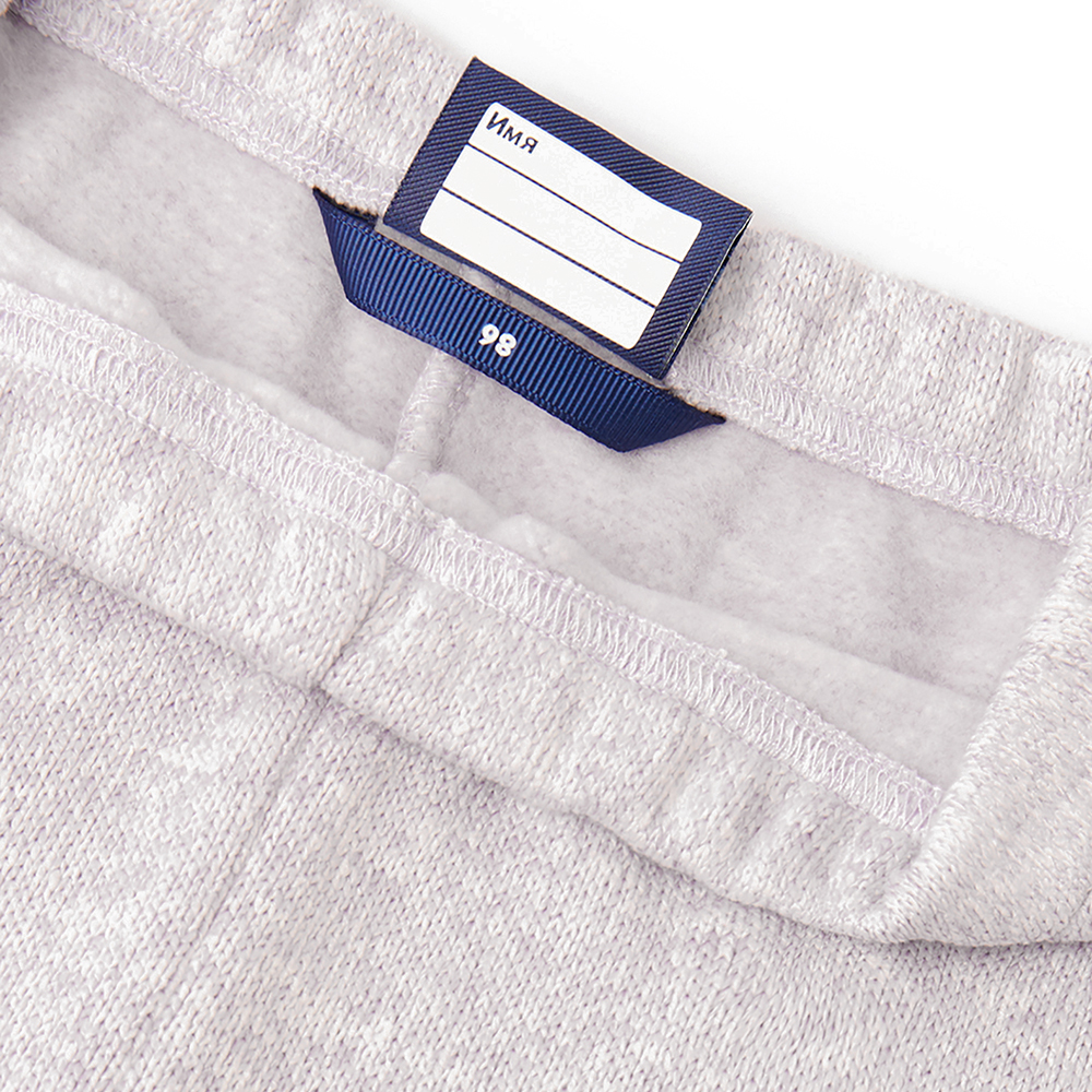 LASSIE комплект из вязаного флиса Vuori фиолетовый - фото  8