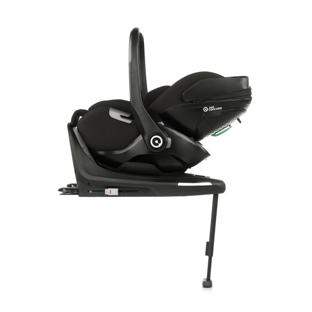 JANE Concord Автокресло 0+ Kombibaby ( 40-87 см, 0-12 мес) Matt Black - фото  20