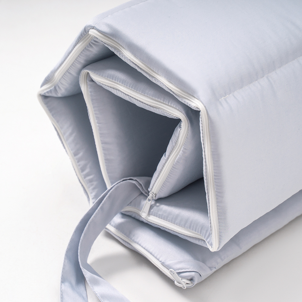 Perina защита для детской кроватки (фенс-бортик) "Sateen Collection" (голубой) - фото  12