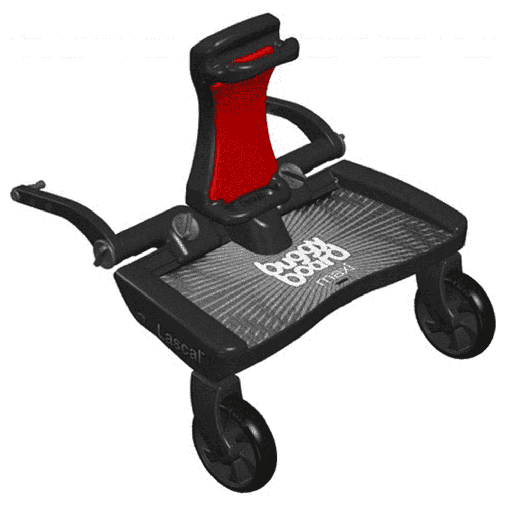 Lascal    BUGGY BOARD SADDLE red -   2