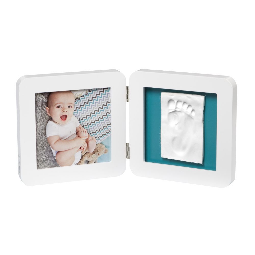 Baby Art рамка с отпечатком двойная, белый