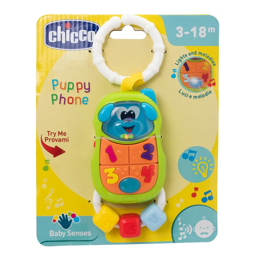 Chicco игрушка-погремушка Телефончик - фото  4