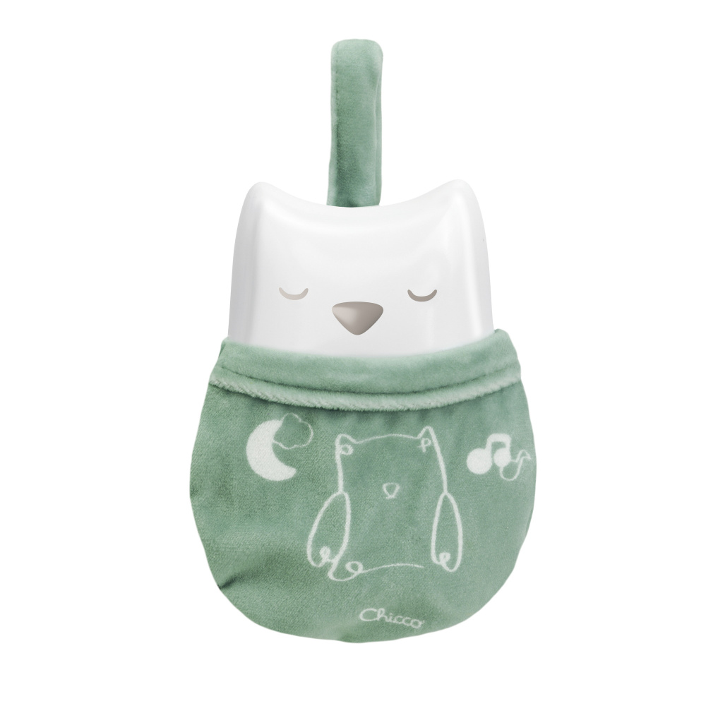Chicco игрушка 2 в 1 погремушка-ночник Совенок - фото  4