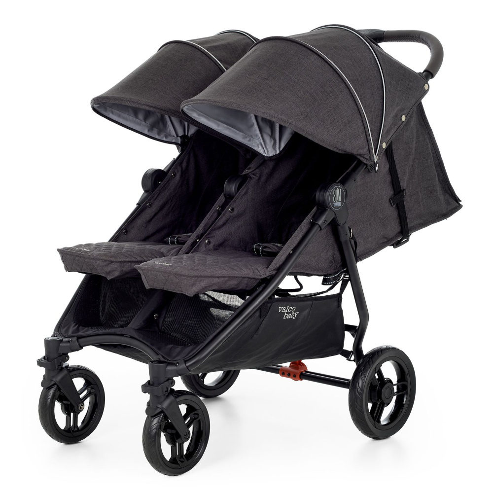 Valco baby   Slim Twin Tailormade / Charcoal -   7