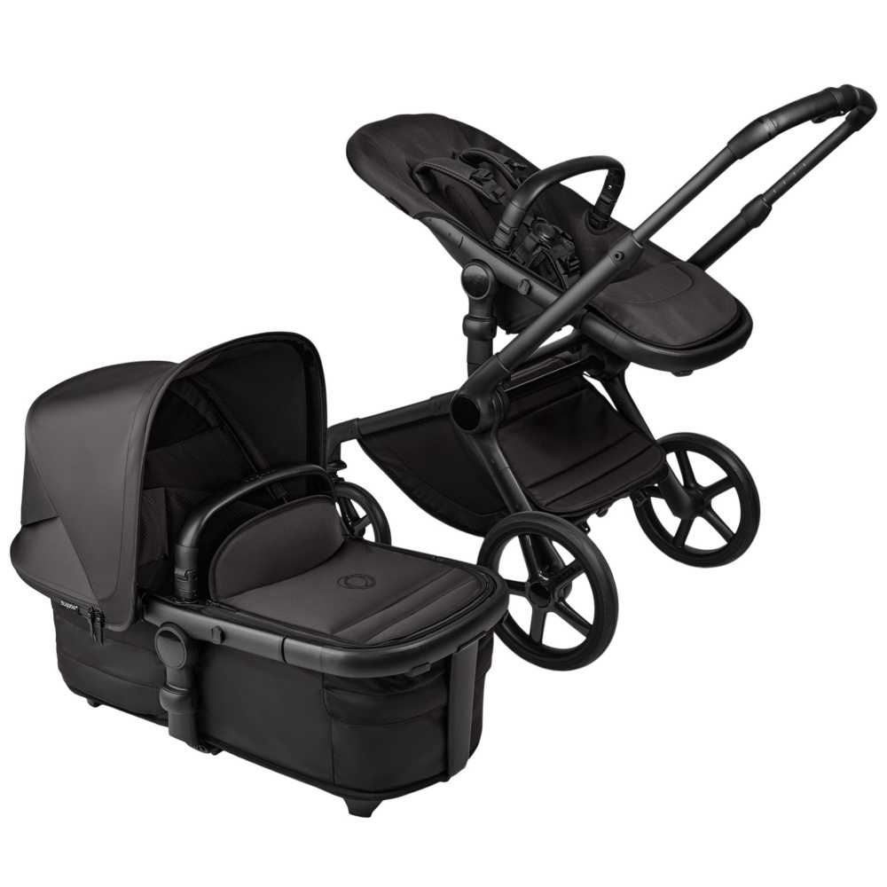 Bugaboo Fox5 коляска 2 в 1 Noir Limited Edition Black Moonlight complete - фото  3