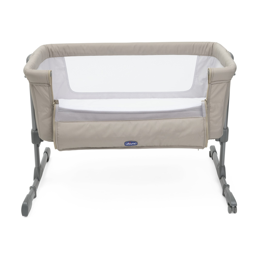Chicco кровать приставная Next2Me Essential Dune Re Lux Beige - фото  8