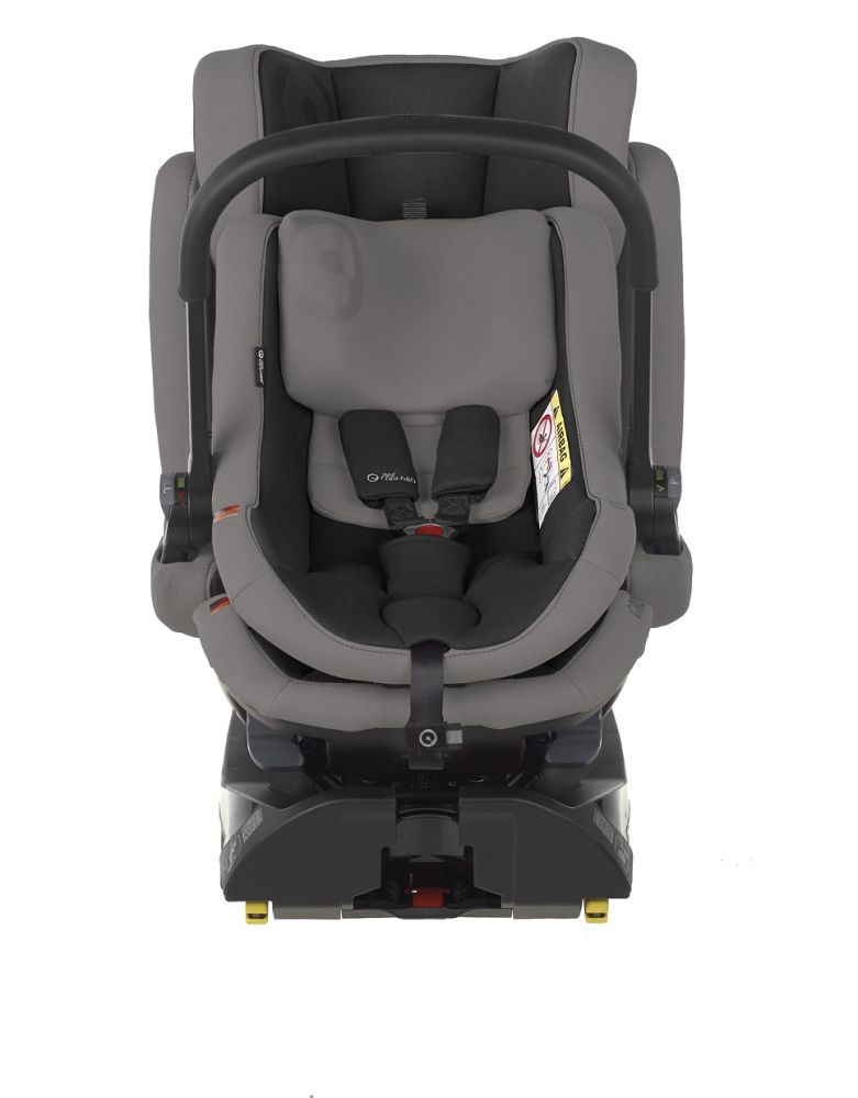 JANE Concord Автокресло Groowy+Nest (40-150 см, 0-12 лет) гр.0/1/2/3 Matt black- УЦЕНКА Витрина - фото  10