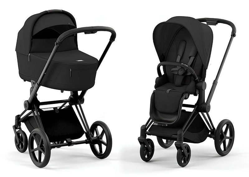 Cybex Priam IV Коляска 2 в 1 Matt Black / Sephia Black