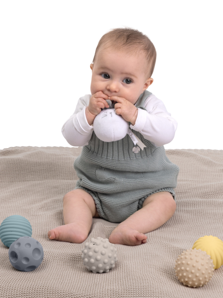 Chicco игрушка развивающая Тактильные мячики - фото  3