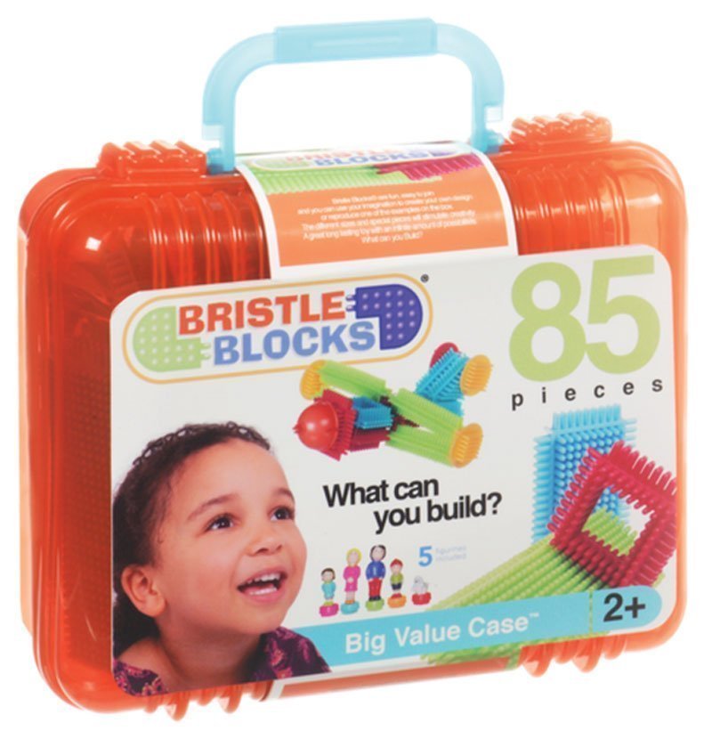Battat Bristle Blocks конструктор игольчатый в чемоданчике (85 деталей)
