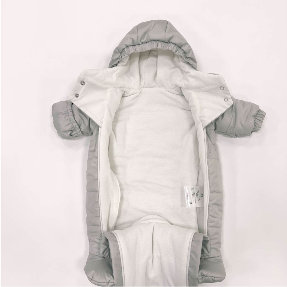 OLANT BABY комбинезон зимний NILSON цвет серый - фото  3