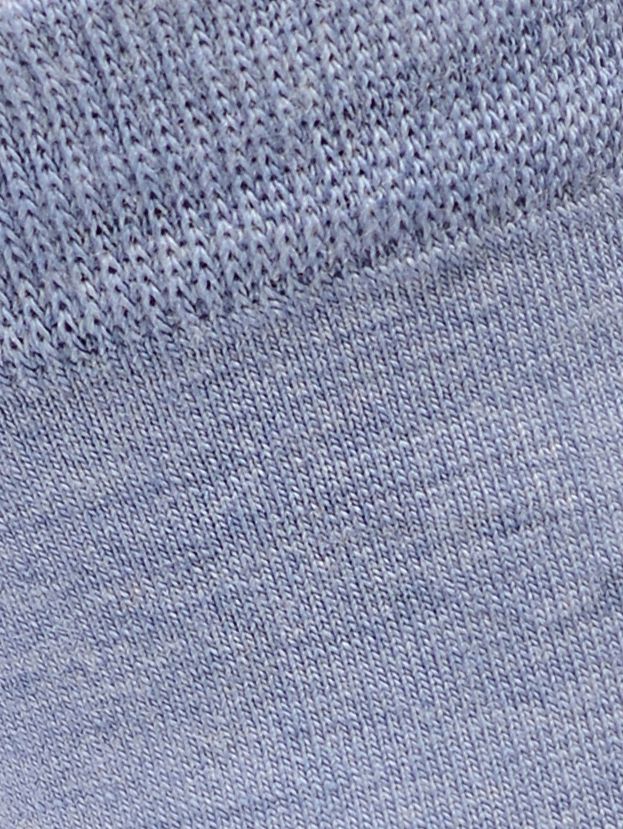 NORVEG носки шерсть Soft Merino Wool цвет голубой меланж - фото  2