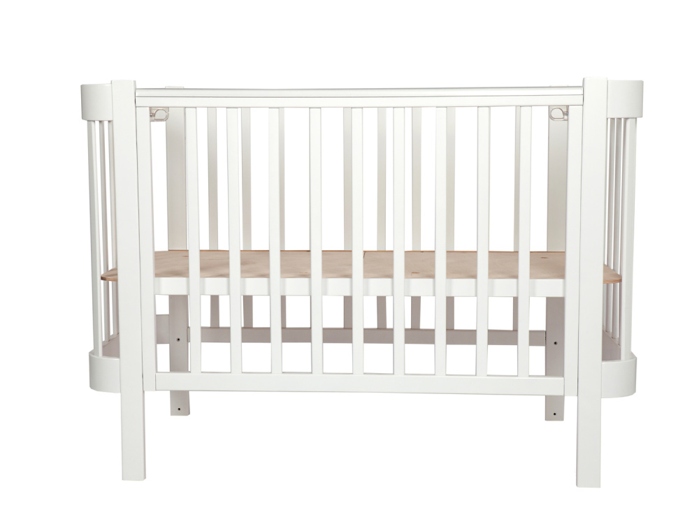 LIEL кровать с маятником приставная Cosmos белый - фото  9