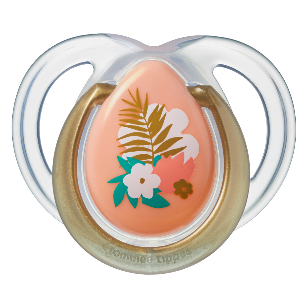 Tommee Tippee соска-пустышка силиконовая, 0-6 мес., 2 шт. - фото  3