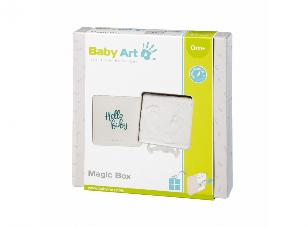 Baby Art коробочка для отпечатка &quot;Мэджик бокс&quot; квадратная