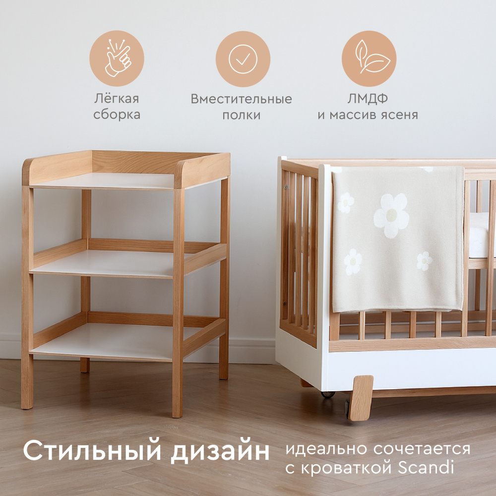 Фабрика облаков пеленальный столик с матрасом - фото  2