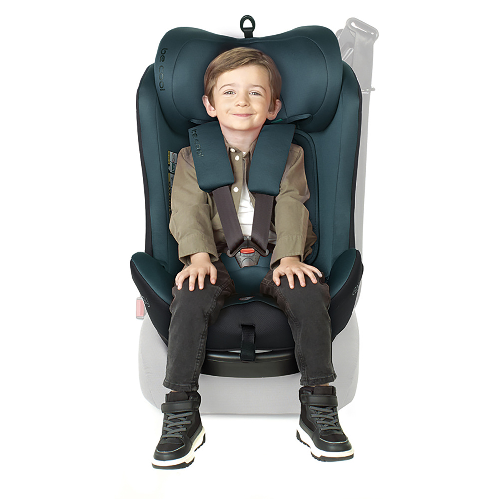 BE COOL Автокресло EASY Be Petrol (40-150 см, 0-12 лет) гр.0/1/2/3  - фото  22