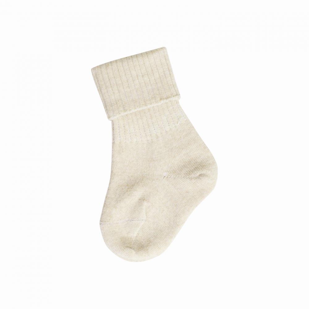 OLANT BABY носки 100% шерсть мериноса, цвет молочный