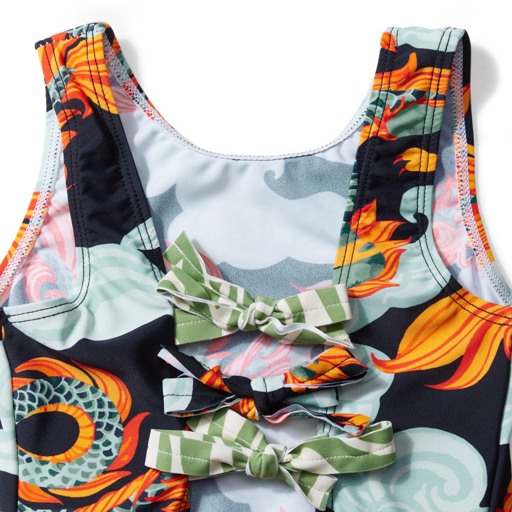 Happy Baby купальник для девочек dragon - фото  5