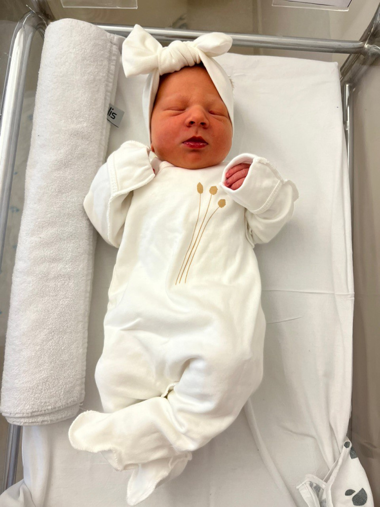 OLANT повязка на голову с бантом цвет молочный - фото  2