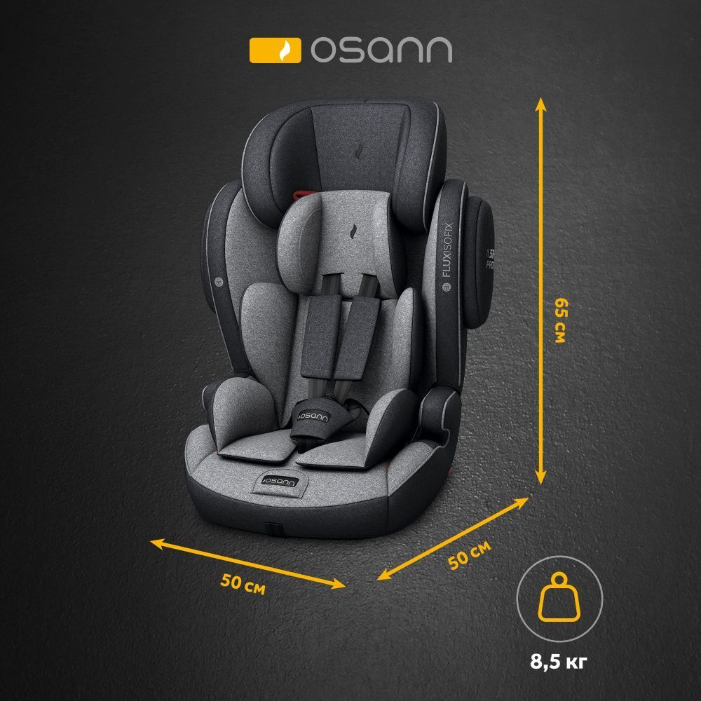 Osann  FLUX ISOFIX Universe Grey .1/2/3. -   6