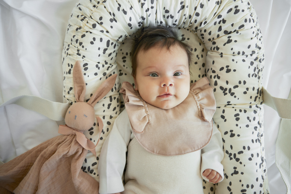 Elodie Портативный кокон Baby Nest - Dalmatian Dots - фото  5