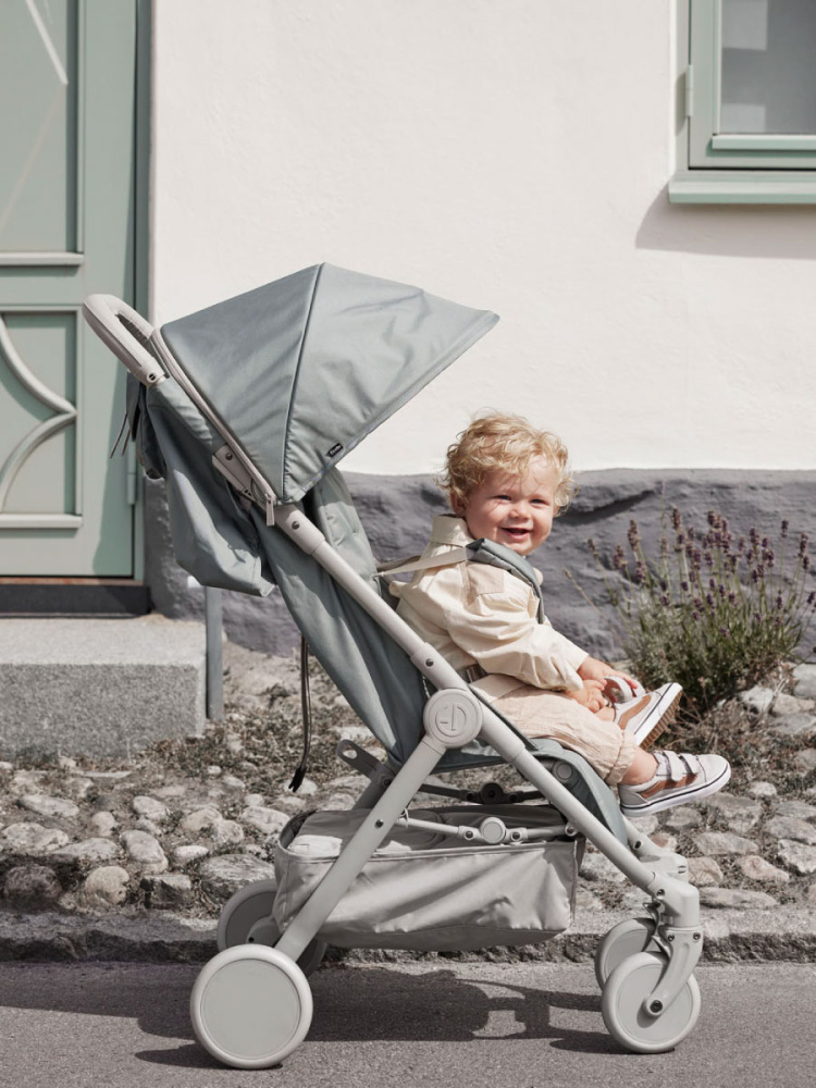 Elodie коляска прогулочная MONDO - Pebble Green Renew - фото  9