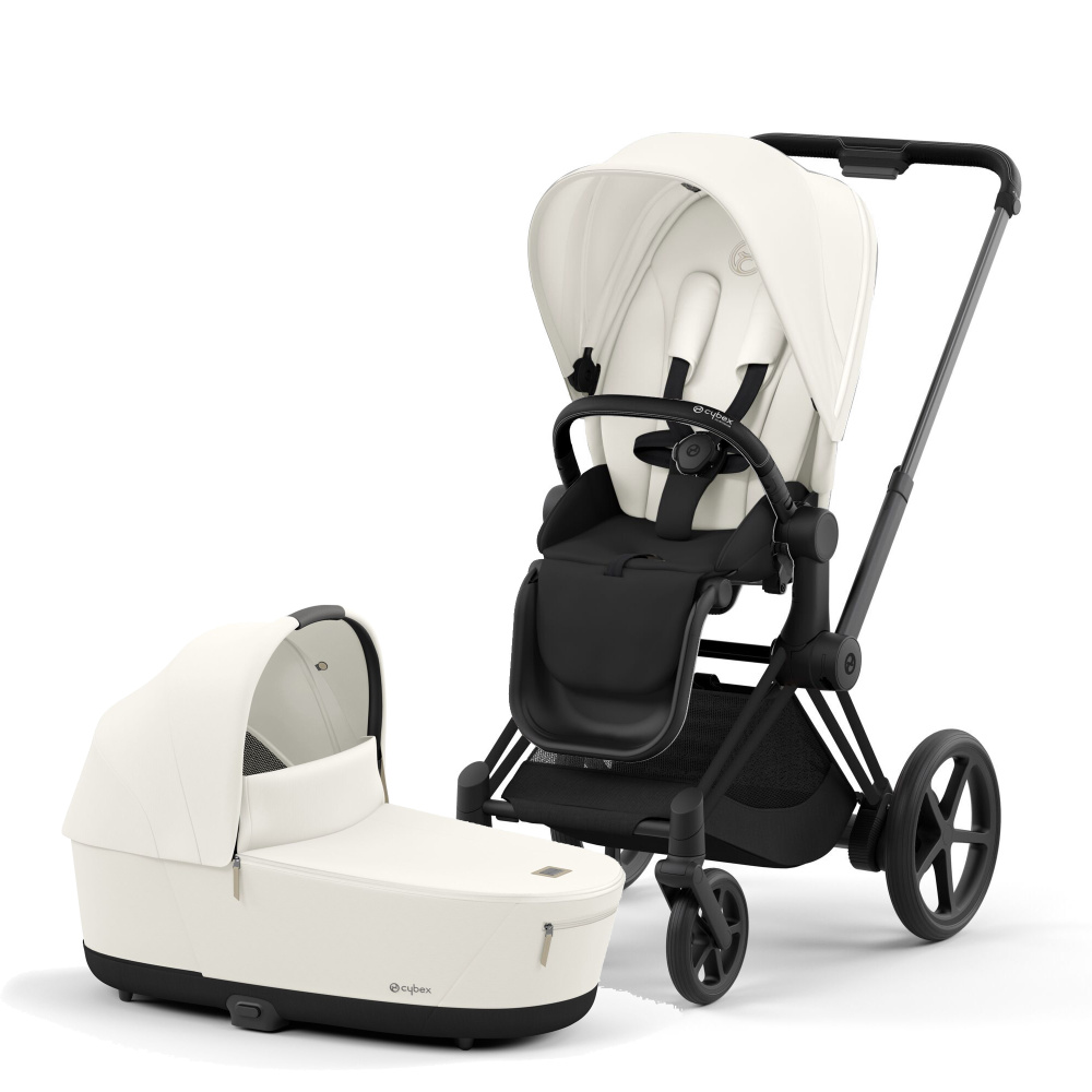 Cybex Priam IV  2  1 Matt Black / Off White