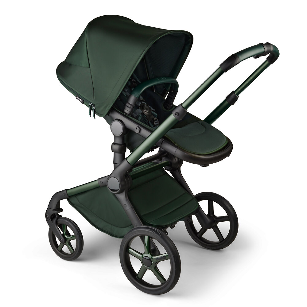 Bugaboo Fox5 коляска 2 в 1 Noir Limited Edition Midnight Green complete - фото  4