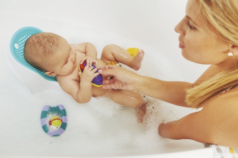 Angel Care горка для купания детская Bath Support Mini голубой