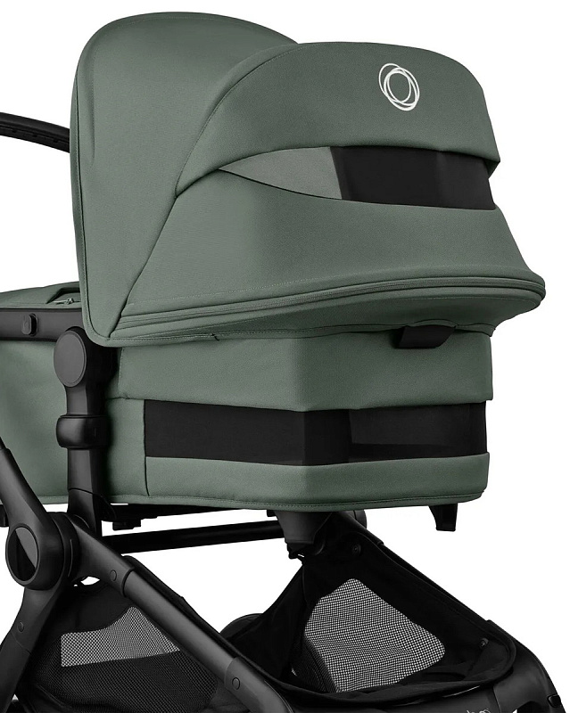 Bugaboo Fox5 Renew коляска 2 в 1 Black/ Forest Green/Forest Green complete - фото  6
