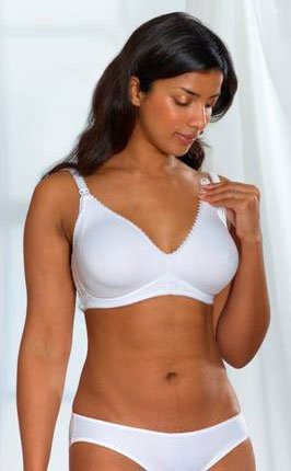 Emma Jane бюстгальтер для кормления на косточках 412 белый р.70C - фото  9