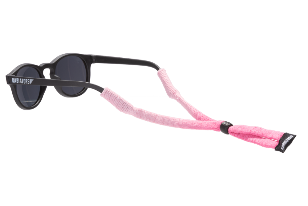 Babiators шнурок-ремешок для очков, из ткани розовый - фото  3