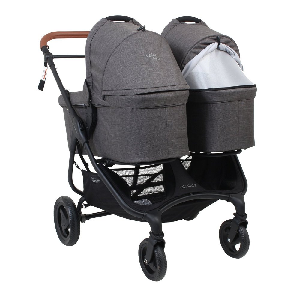 Valco baby Люлька External Bassinet для Snap Duo Trend / Charcoal - фото  6