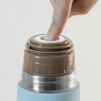 Miniland термос для жидкостей Silky Thermos 500 мл цвет голубой - фото  2