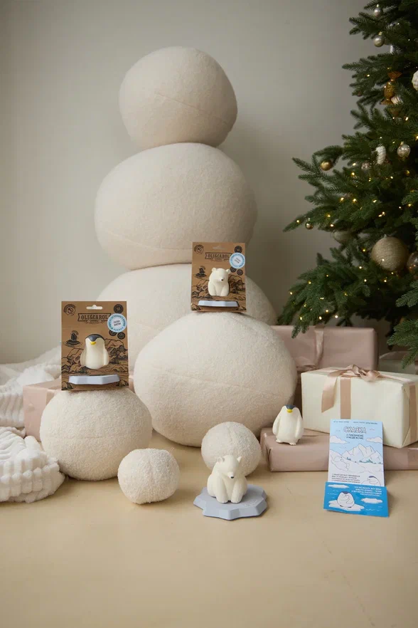 Oli&Carol игрушка развивающая для ванны Ice Penguin, каучук - фото  8