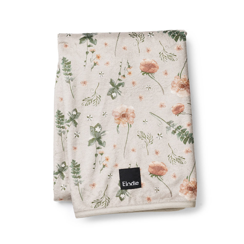 Elodie плед-одеяло Velvet, 75*100 см., Meadow Blossom