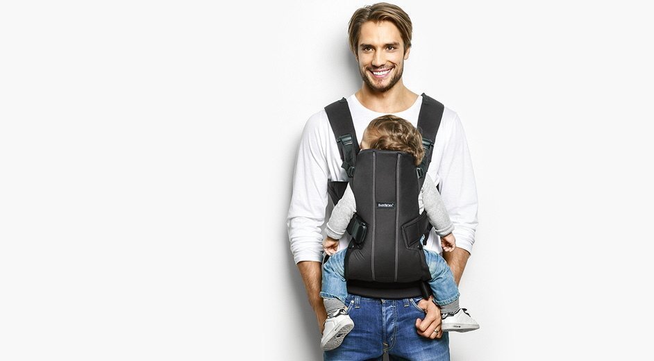 BabyBjorn WE Air рюкзак для переноски ребенка темно-оранжевый