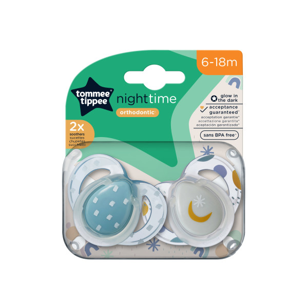 Tommee Tippee -   Night Time, 6-18 ., 2 . -   1
